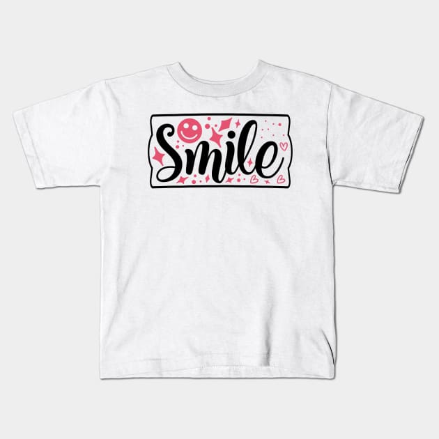 Smile Kids T-Shirt by NotUrOrdinaryDesign